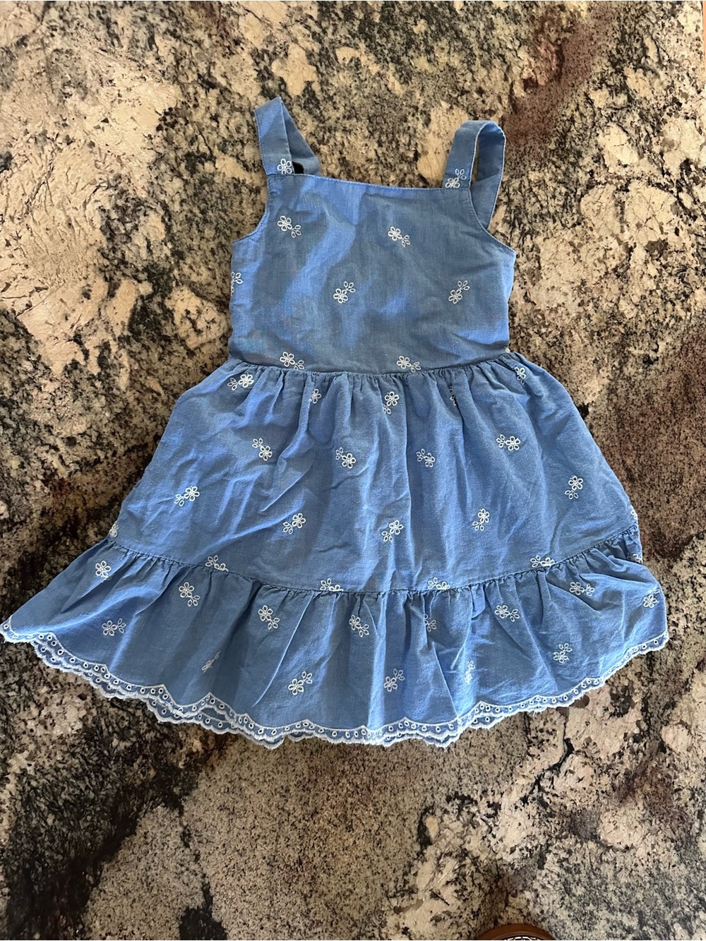 BUNDLE: Girls Pink and Blue Mixed Dresses - Cat & Jack + Carters, size 5T +BONUS - Picture 6 of 8